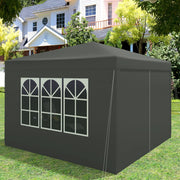 Tonnelle pliante 3x3 m anti-UV imperméable avec sac inclus