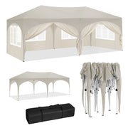 Tonnelle 3x6 réglable avec protection UV et 6 parois