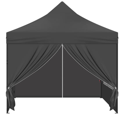 Tonnelle pliante 3x3 m imperméable avec 4 parois amovibles
