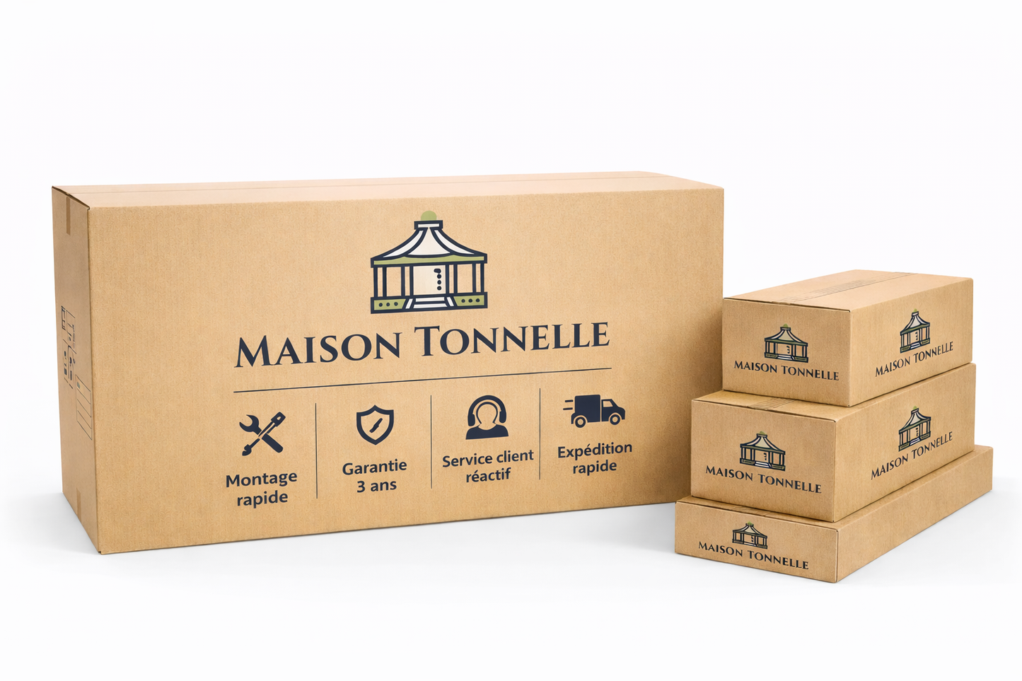 Tonnelle pliante 3,6 x 3,6 m avec rideaux pour terrasse