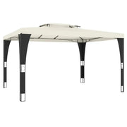 Tonnelle de jardin 4x3 m avec toit double ventilé imperméable