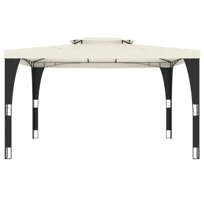 Tonnelle de jardin 4x3 m avec toit double ventilé imperméable