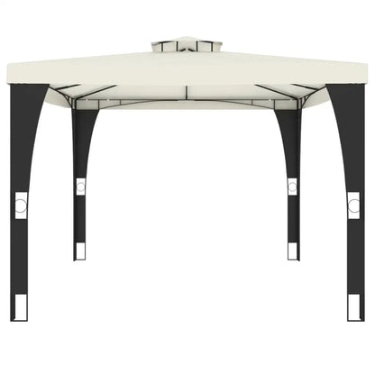 Tonnelle de jardin 4x3 m avec toit double ventilé imperméable