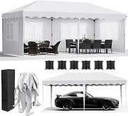 Tonnelle pliante 3x6 avec 4 côtés pour événements