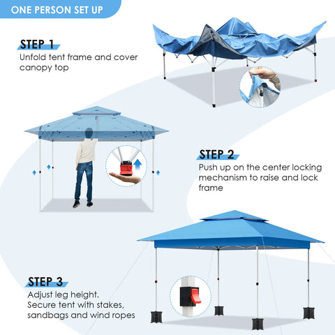 Tonnelle pliante 3,6 x 3,6 m avec rideaux pour terrasse
