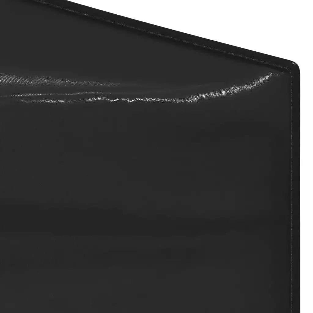 Tonnelle pliante 3x6 m noire avec isolation thermique