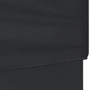 Tonnelle pliante 3x6 m noire avec isolation thermique