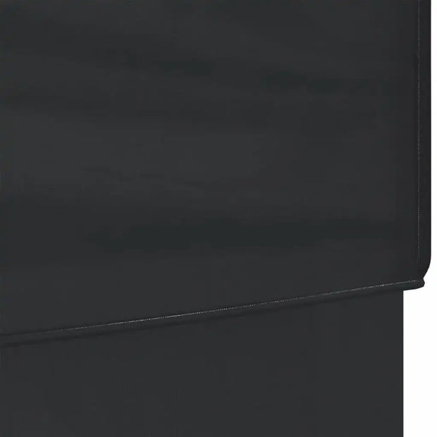 Tonnelle pliante 3x6 m noire avec isolation thermique